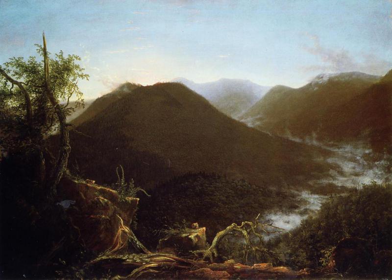 Thomas Cole Sunrise in the  Catskill oil painting image